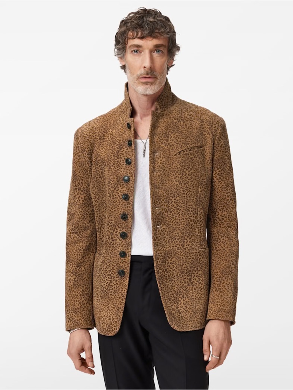 $2398 NWT John Varvatos Collection Woodward Jacket size EU 56 USA 46